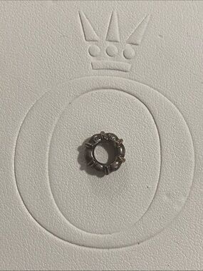Retired Pandora 925 Sterling Silver & 14k Gold Seattle Spacer Charm 790266